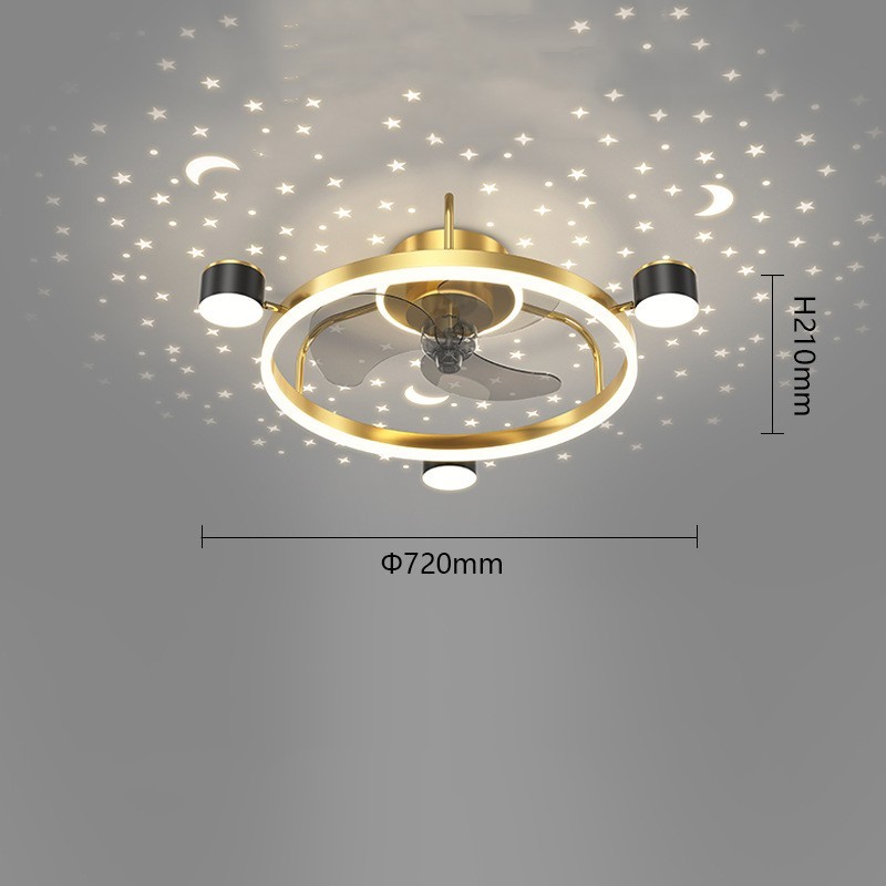 Intelligent Silent Ceiling Fan Lamp Intelligent Silent Ceiling Fan Lamp 33654