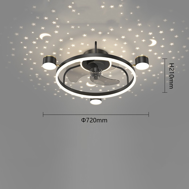 Intelligent Silent Ceiling Fan Lamp Intelligent Silent Ceiling Fan Lamp 33654