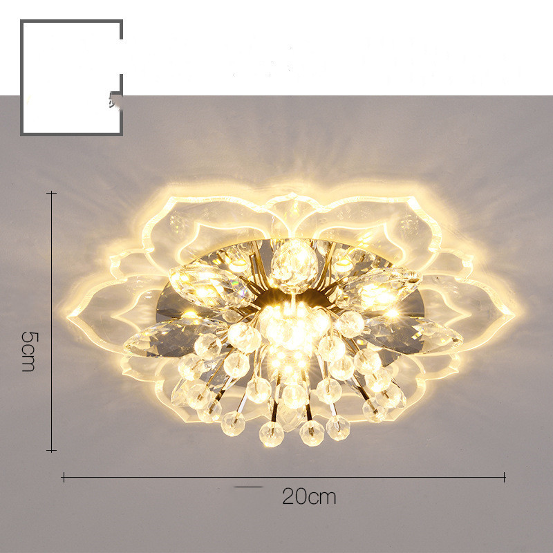 Small Crystal Minimalist Corridor Lamp Small Crystal Minimalist Corridor Lamp 33726