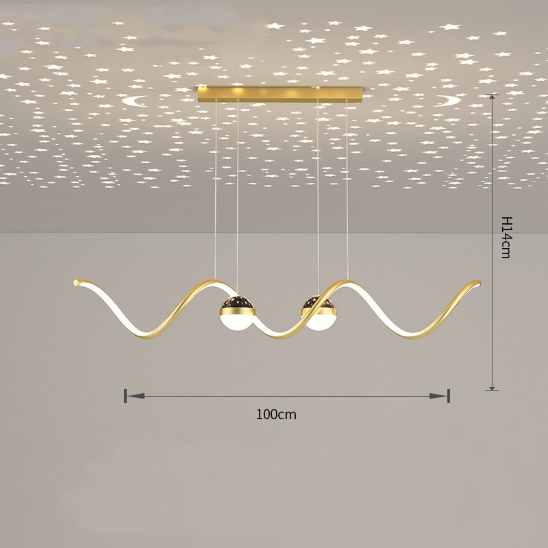 Restaurant Chandelier Simple Modern Nordic Creative Personality Artistic Atmosphere Lighting Restaurant Chandelier Simple Modern Nordic Creative Personality Artistic Atmosphere Lighting 34408