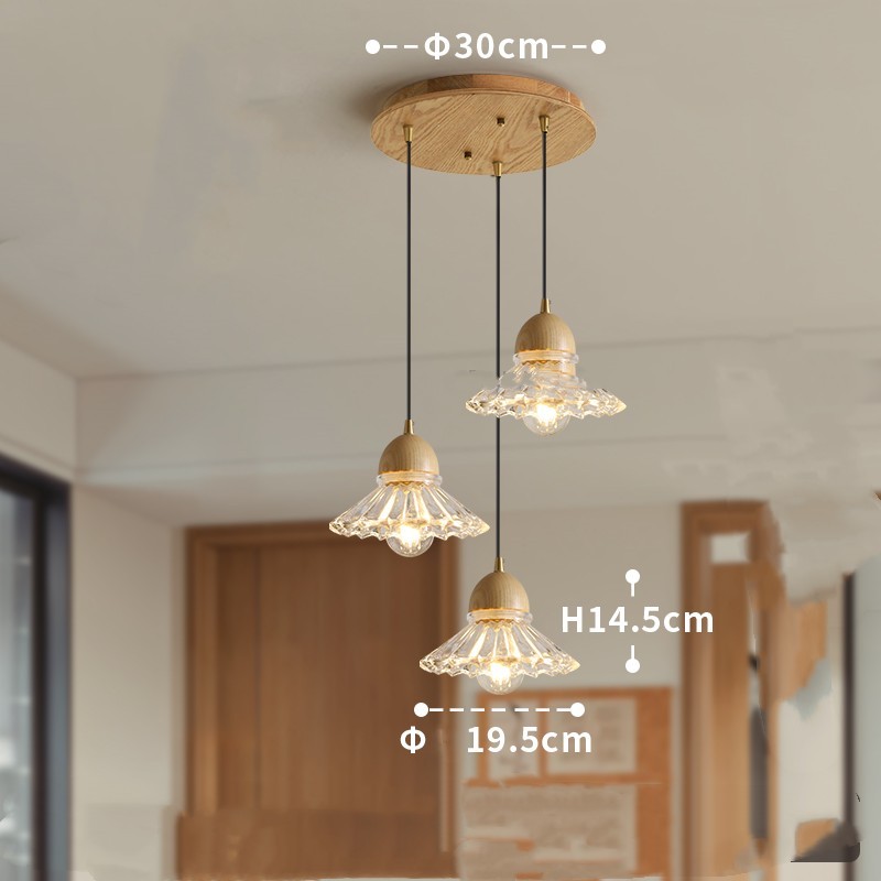 14c7f56e-1b7f-4d54-8277-86de023286a2.jpg Solid Wood Glass Three Head Restaurant Nordic Modern Minimalist Chandelier Solid Wood Glass Three Head Restaurant Nordic Modern Minimalist Chandelier 35312