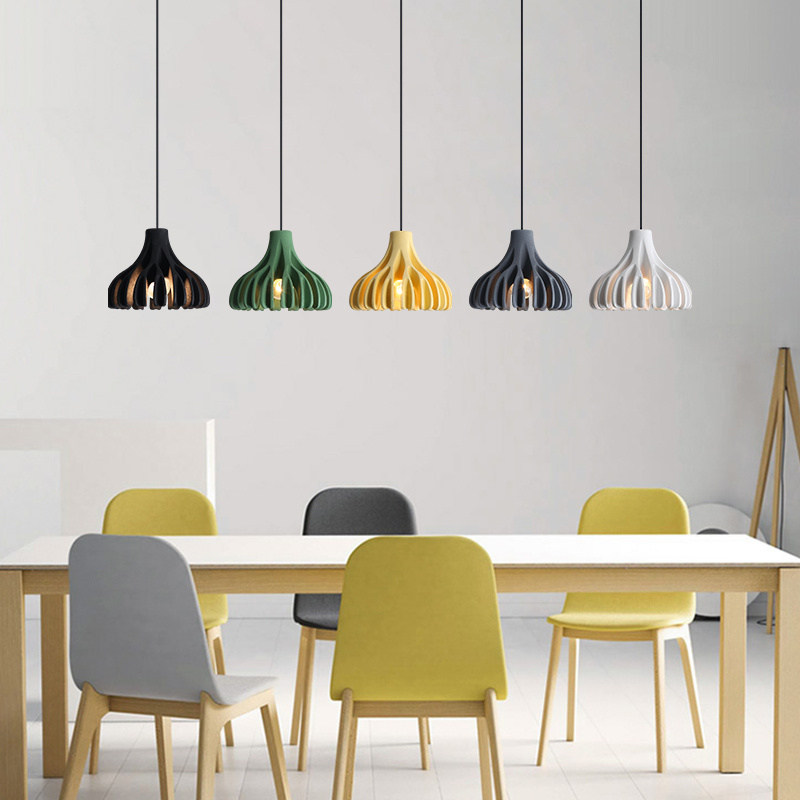 Nordic Creative Personality Resin Pendant Lights Nordic Creative Personality Resin Pendant Lights 34623