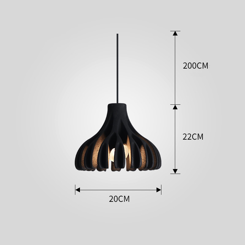 Nordic Creative Personality Resin Pendant Lights Nordic Creative Personality Resin Pendant Lights 34623