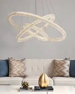 Celebrity Ring Lamp Crystal Chandelier