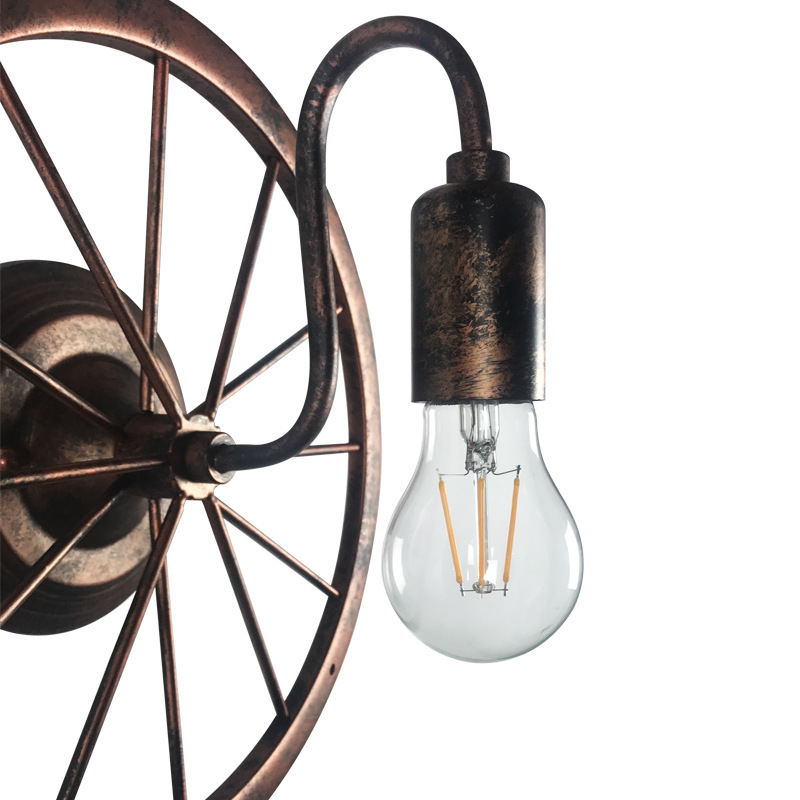 6be8b255-7cb4-43fb-a376-7237718d87a2.jpg Retro Wheel Wall Lamp Industrial Style Personality American Retro Wheel Wall Lamp Industrial Style Personality American 35224