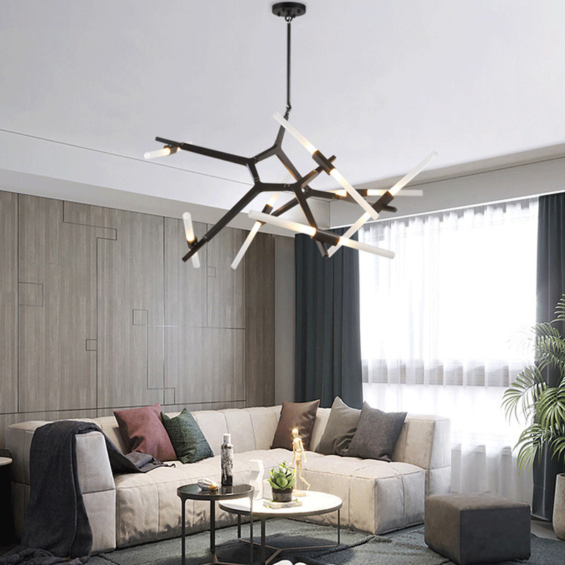 Modern Irregular Living Room Minimalist Dining Room Chandelier Modern Irregular Living Room Minimalist Dining Room Chandelier 34806