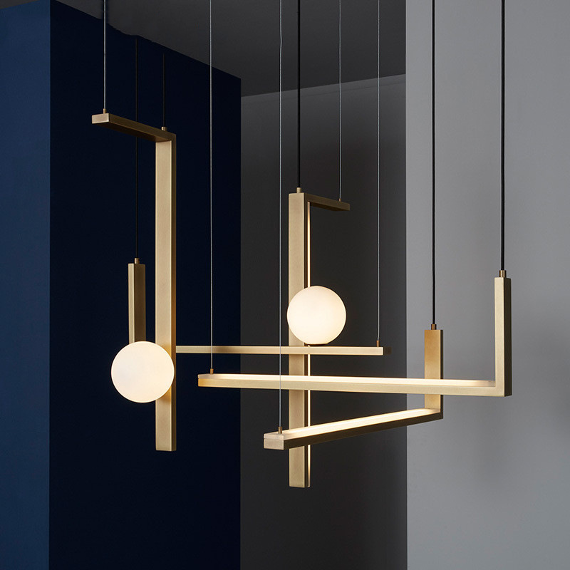 Nordic Simple Living Dining Room Combination Chandelier Nordic Simple Living Dining Room Combination Chandelier 34871