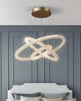 Celebrity Ring Lamp Crystal Chandelier