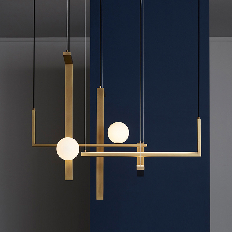 Nordic Simple Living Dining Room Combination Chandelier Nordic Simple Living Dining Room Combination Chandelier 34871