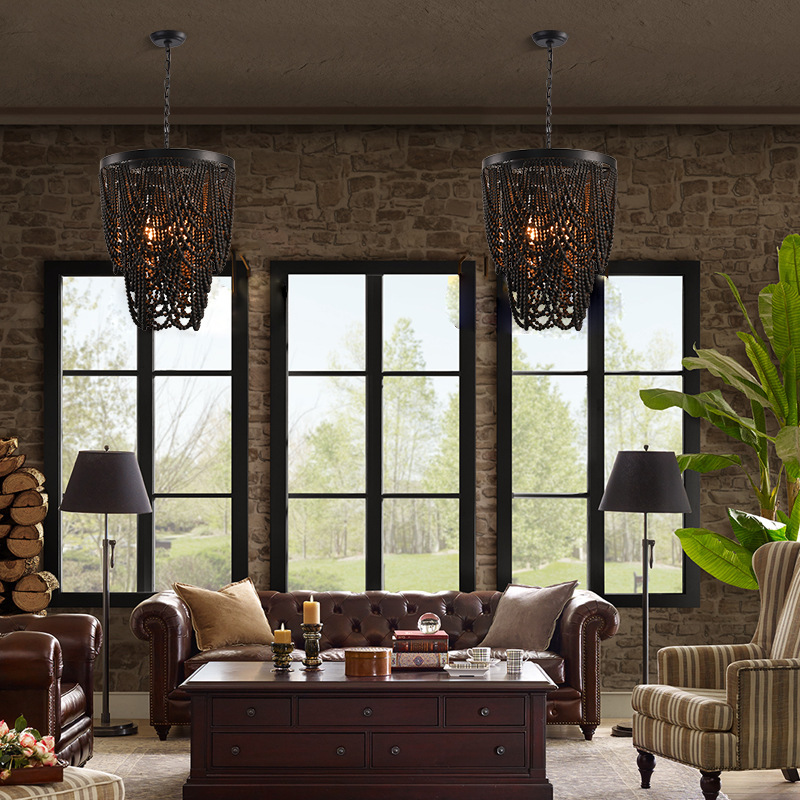 ca99d90d-b09b-4232-b4b3-1cbe2b0e931d.jpg Bohemian Style Wooden Bead Chandelier In Living Room Bohemian Style Wooden Bead Chandelier In Living Room 35295