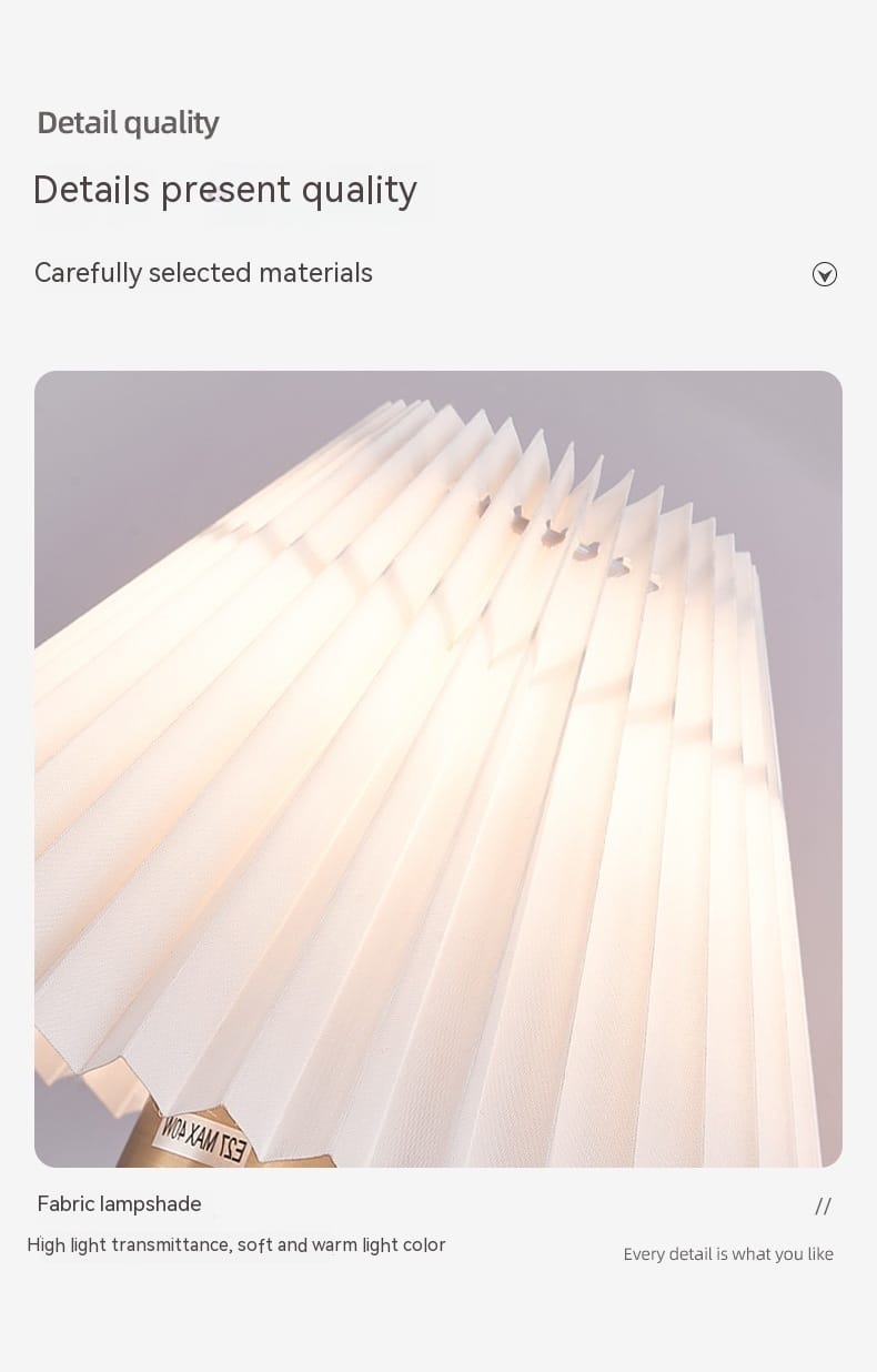 Modern Minimalist Indoor Pleated Wall Lamp Modern Minimalist Indoor Pleated Wall Lamp 36746