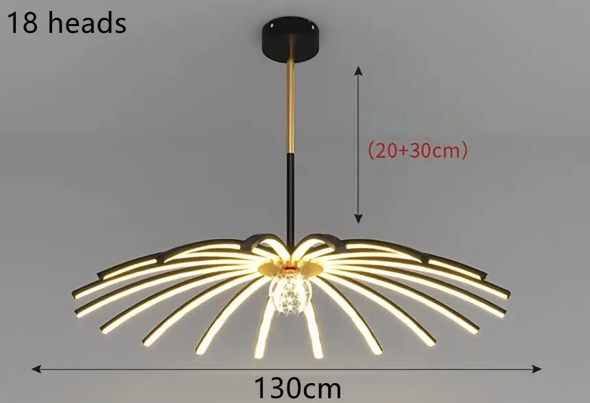 Iron Art Led Chandelier Iron Art Led Chandelier 37228