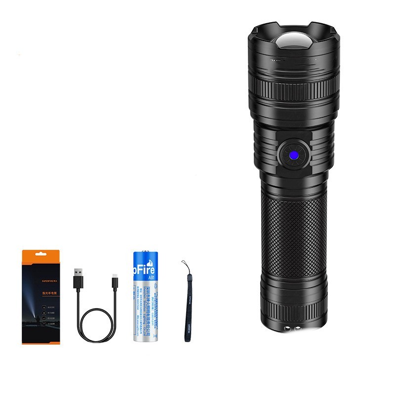 2ac25119-8e2b-41db-ae8b-4eacbdbce0ea.jpg Telescopic Focusing Aluminum Alloy Rechargeable Flashlight Telescopic Focusing Aluminum Alloy Rechargeable Flashlight 37330