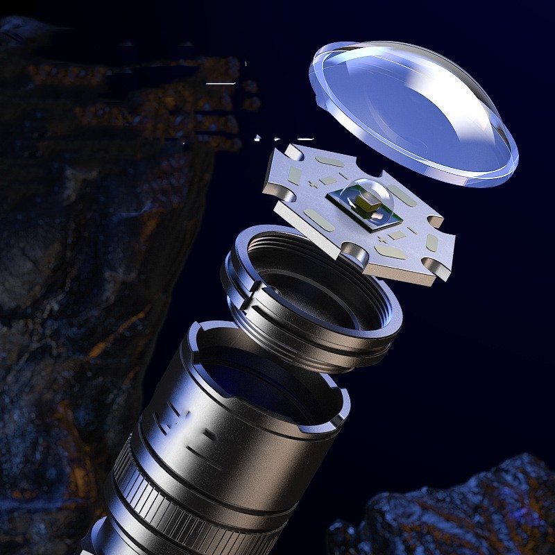 d7764e04-175a-4f07-9d3e-b60acd1194b2.jpg Telescopic Focusing Aluminum Alloy Rechargeable Flashlight Telescopic Focusing Aluminum Alloy Rechargeable Flashlight 37330