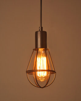 Creativity Vintage Light Bulb Cage Chandelier