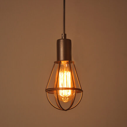 Creativity Vintage Light Bulb Cage Chandelier Creativity Vintage Light Bulb Cage Chandelier 37949