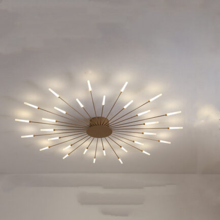 Nordic Minimalist Modern Atmosphere Fireworks Led Ceiling Light Nordic Minimalist Modern Atmosphere Fireworks Led Ceiling Light 37962