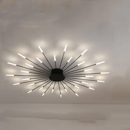 Nordic Minimalist Modern Atmosphere Fireworks Led Ceiling Light Nordic Minimalist Modern Atmosphere Fireworks Led Ceiling Light 37962