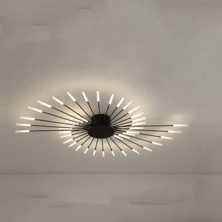 Nordic Minimalist Modern Atmosphere Fireworks Led Ceiling Light Nordic Minimalist Modern Atmosphere Fireworks Led Ceiling Light 37962