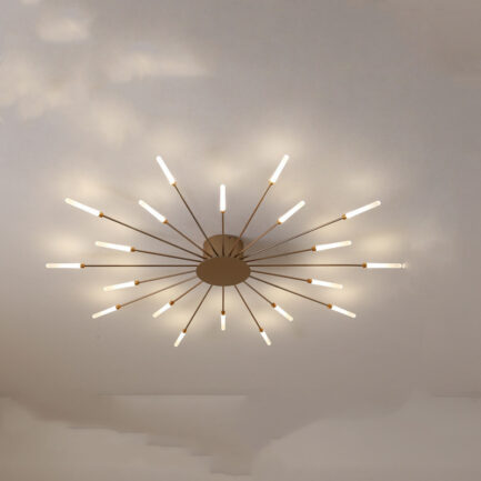 Nordic Minimalist Modern Atmosphere Fireworks Led Ceiling Light Nordic Minimalist Modern Atmosphere Fireworks Led Ceiling Light 37962