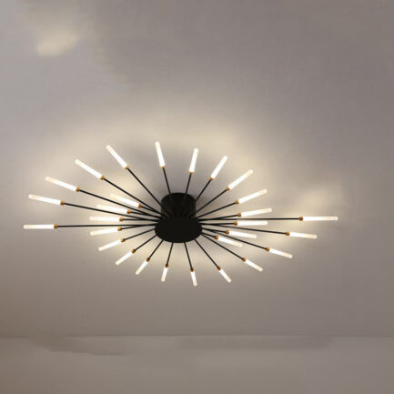 Nordic Minimalist Modern Atmosphere Fireworks Led Ceiling Light Nordic Minimalist Modern Atmosphere Fireworks Led Ceiling Light 37962