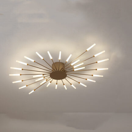 Nordic Minimalist Modern Atmosphere Fireworks Led Ceiling Light Nordic Minimalist Modern Atmosphere Fireworks Led Ceiling Light 37962
