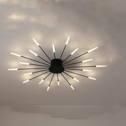 Nordic Minimalist Modern Atmosphere Fireworks Led Ceiling Light Nordic Minimalist Modern Atmosphere Fireworks Led Ceiling Light 37962