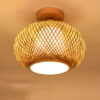 Personality And Creative Hand Woven Wooden Ceiling Lamps Personality And Creative Hand Woven Wooden Ceiling Lamps 38007