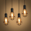 Creativity Vintage Light Bulb Cage Chandelier Creativity Vintage Light Bulb Cage Chandelier 37949