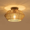 Handmade Vine Woven Aisle Semi-suction Light Handmade Vine Woven Aisle Semi-suction Light 37847