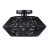 Handmade Vine Woven Aisle Semi-suction Light Handmade Vine Woven Aisle Semi-suction Light 37847