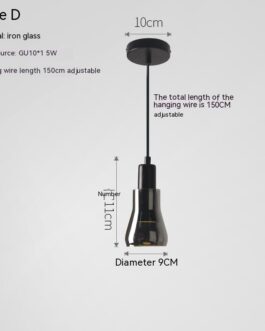 Creative Glass Shadow Chandelier LED Lighting...