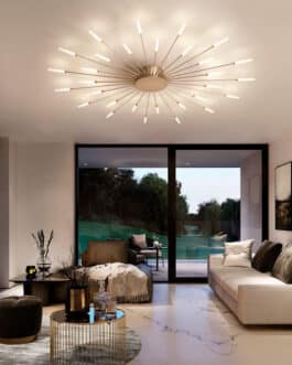 Ceiling Room Lights With Special Iron...