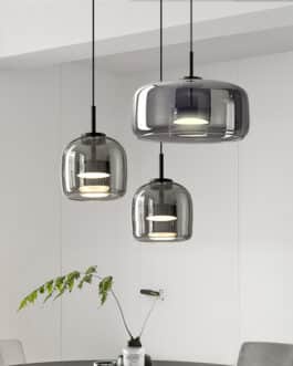 Italian Minimalist Ashtray Glass Bedroom Bedside...