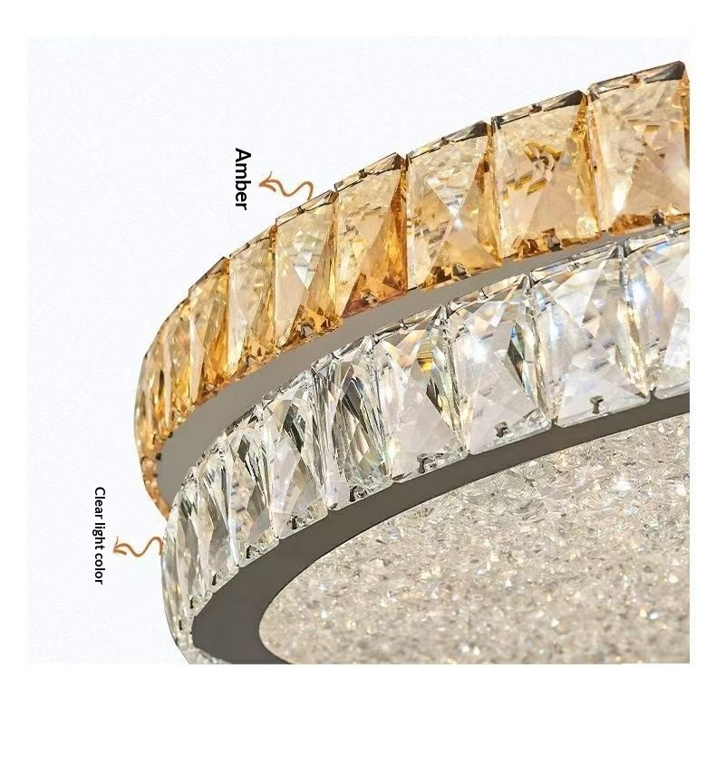 Minimalist New Light-luxury LED Crystal Ceiling Light Minimalist New Light-luxury LED Crystal Ceiling Light 38650