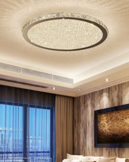 Minimalist New Light-luxury LED Crystal Ceiling Light
